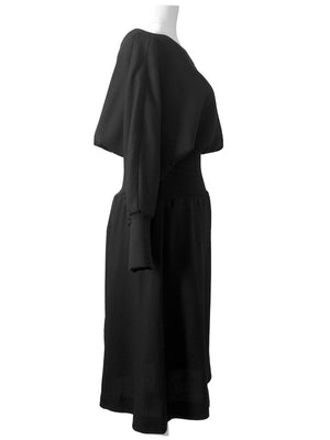 [NEW] Puff-sleeve Elastic Waist Dress - OOTD NEW YORK 10