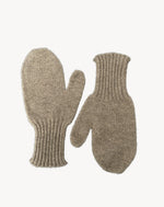 Cashmere Mittens in Oatmeal